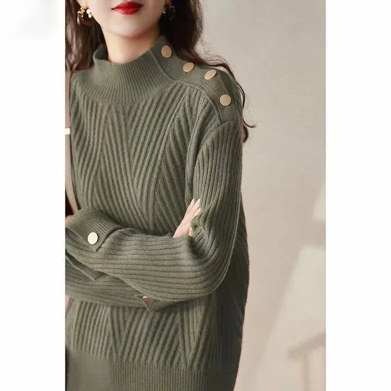 Élise - Pull automne femme élégant