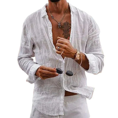 Sem | Chemise en lin confortable pour hommes