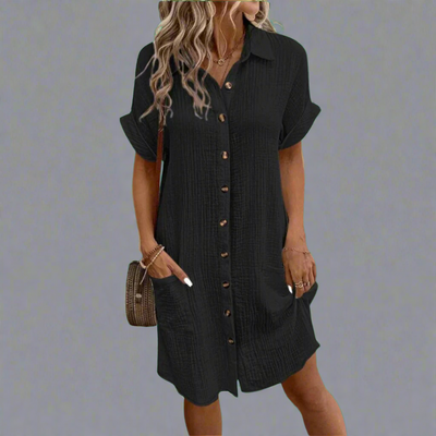 Harnwina | Robe maxi estivale avec facteur de bien-être