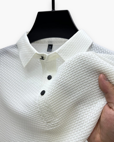 Polo Structuré Moderne pour Homme | Manches Longues