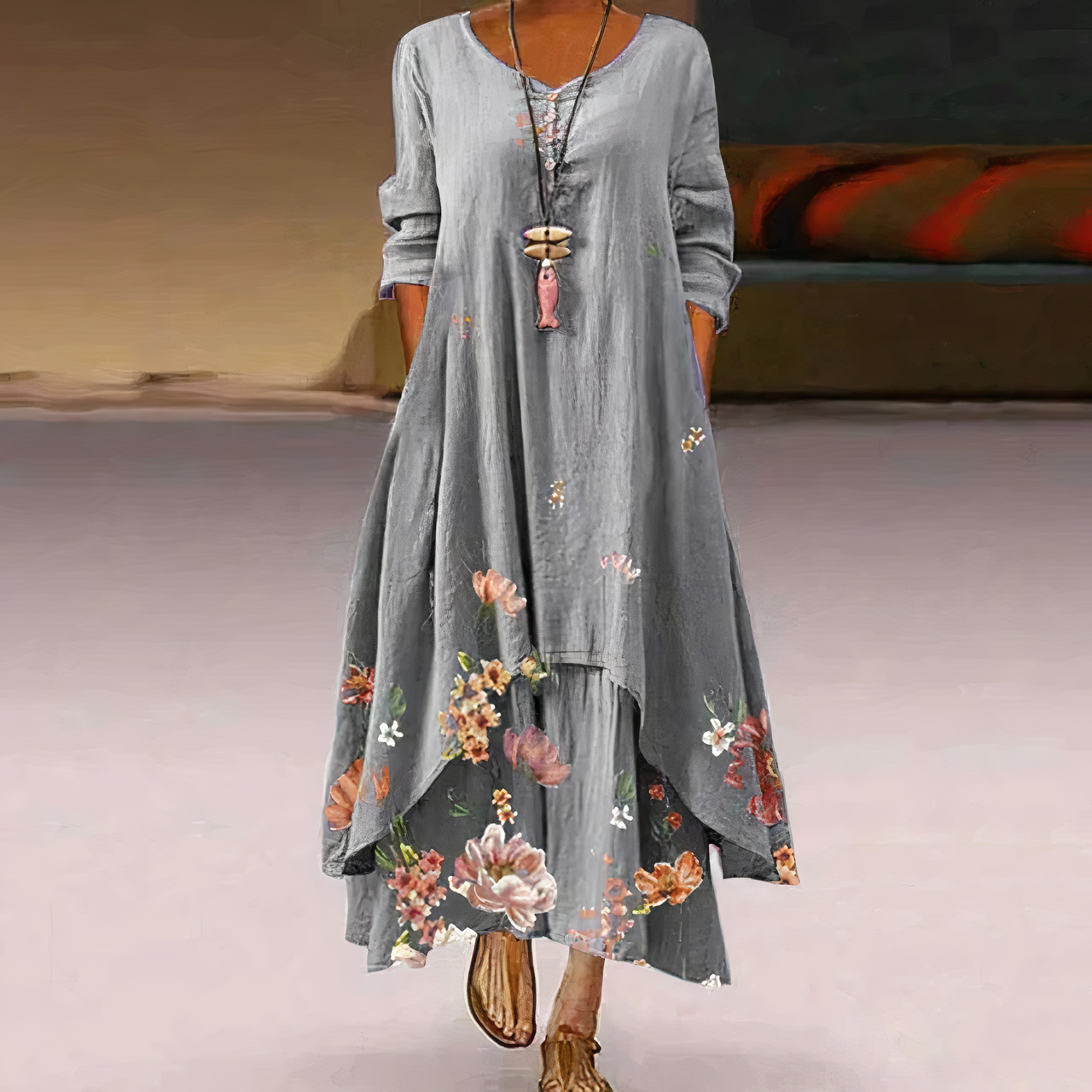 Félicie - Robe Élégante Avec Détails Raffinés Et Coupe Flatteuse