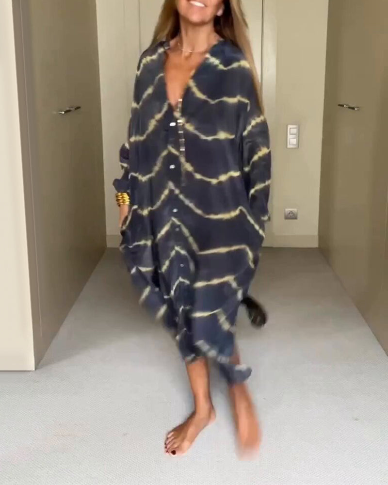 Manon - Robe Ample À Col V