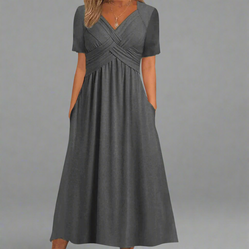 Jarnwina | Robe maxi élégante avec un ajustement parfait