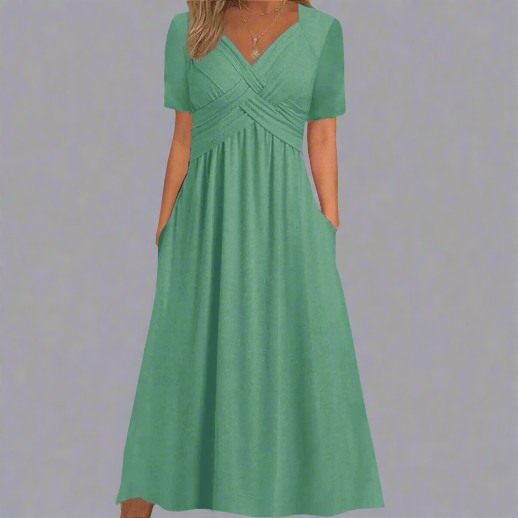 Jarnwina | Robe maxi élégante avec un ajustement parfait