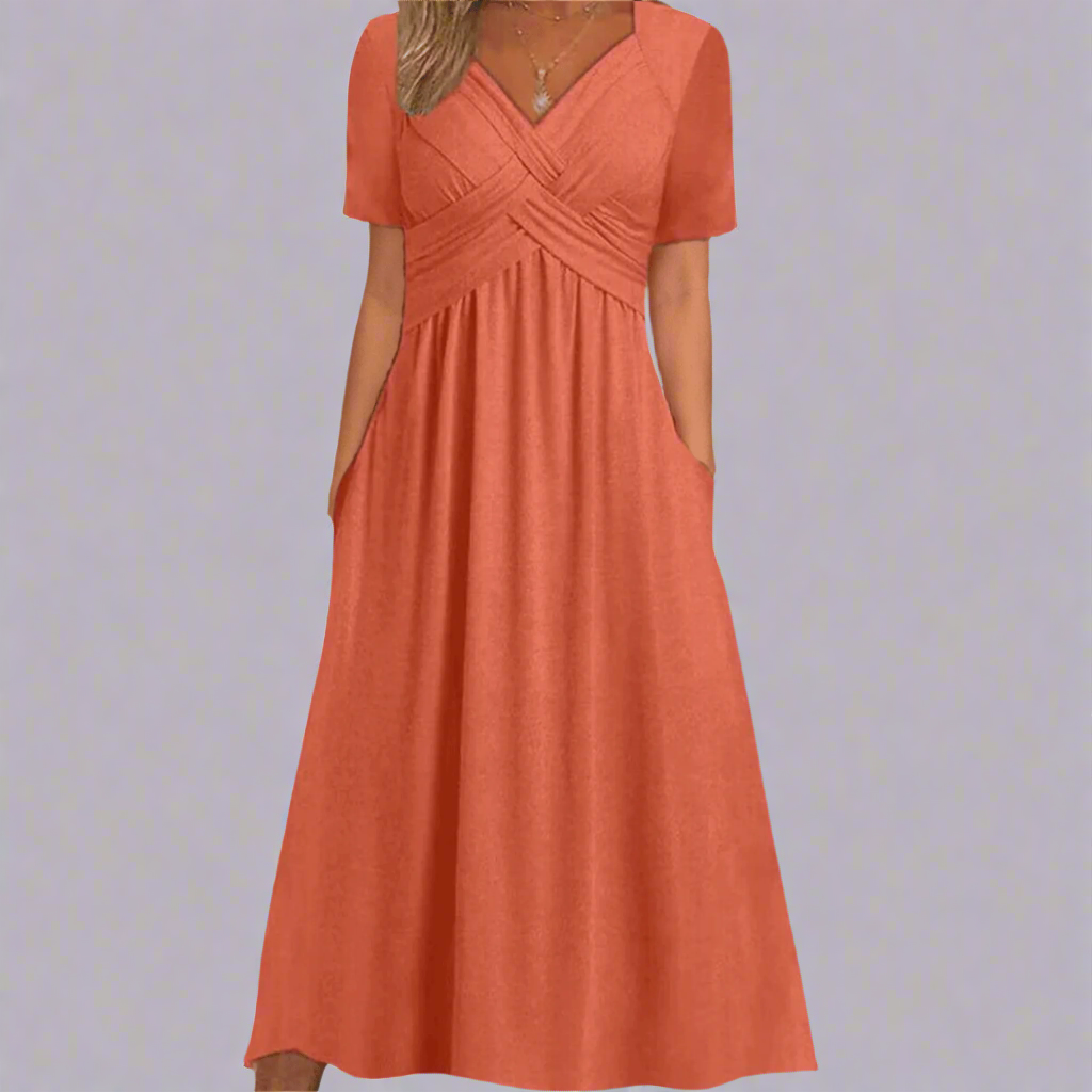 Jarnwina | Robe maxi élégante avec un ajustement parfait