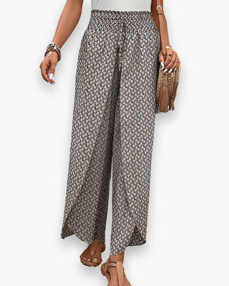 Pantalon large décontracté femme | Confort moderne