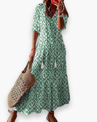 Robe longue bohème pour femme | Élégance d’été