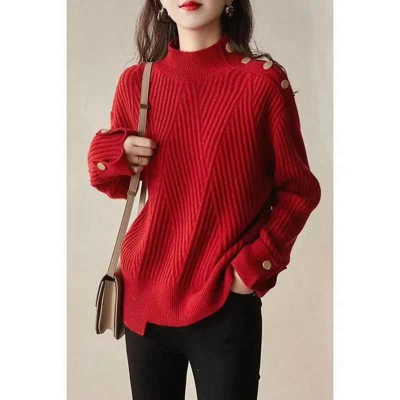 Élise - Pull automne femme élégant