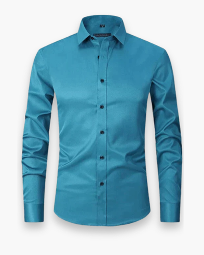 Chemise élégante ajustée homme | Tissu respirant