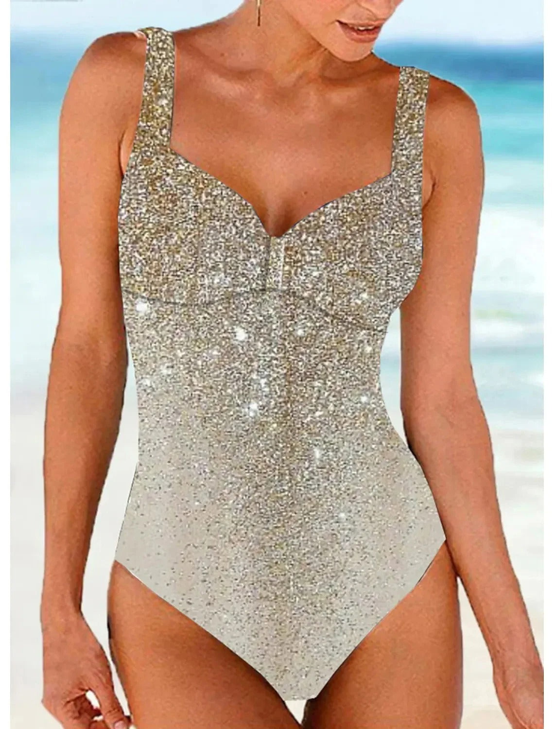 Henriette - Maillot De Bain Push-Up Avec Coupe Ajustée