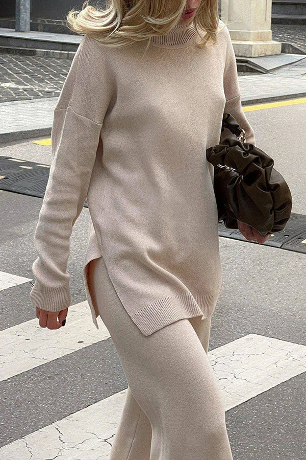 Camille – Pull À Col Roulé Ample, Cosy Et Doux Pour L'Hiver