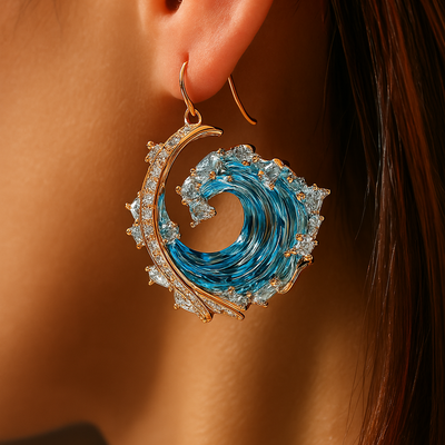 Boucles d'oreilles Oath de l'Océan