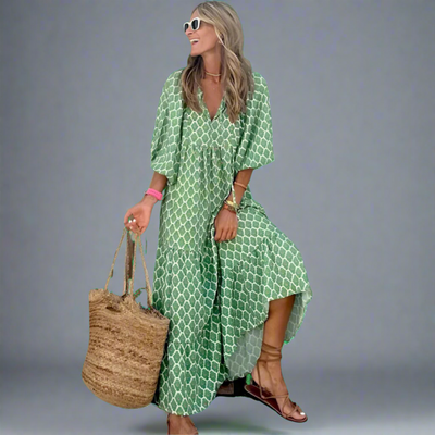 Paldruna | Robe maxi élégante avec coupe confort