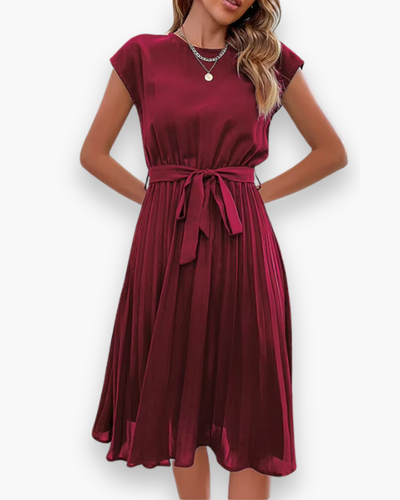 Robe plissée moderne pour femme | Elégante