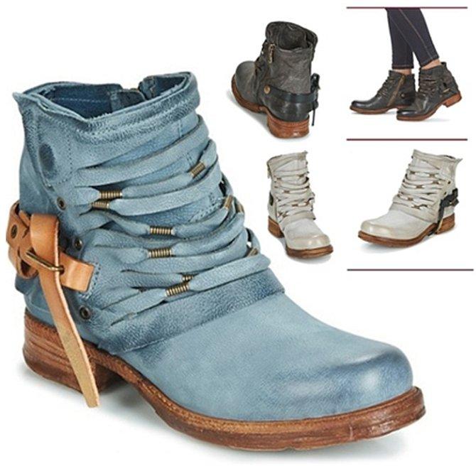 Joséphine – Bottines Rétro Avec Talon Bloc Et Fermeture Éclair