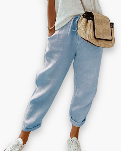 Pantalon ample moderne femme | Tissu léger et respirant
