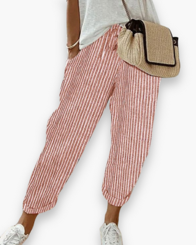 Pantalon ample moderne femme | Tissu léger et respirant