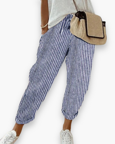 Pantalon ample moderne femme | Tissu léger et respirant