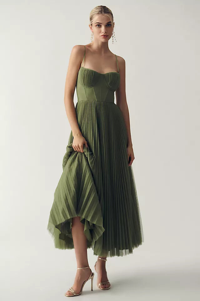 Catherine™ - Robe en tulle plissée