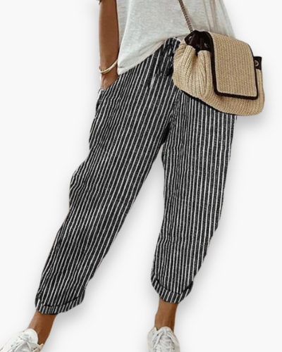 Pantalon ample moderne femme | Tissu léger et respirant