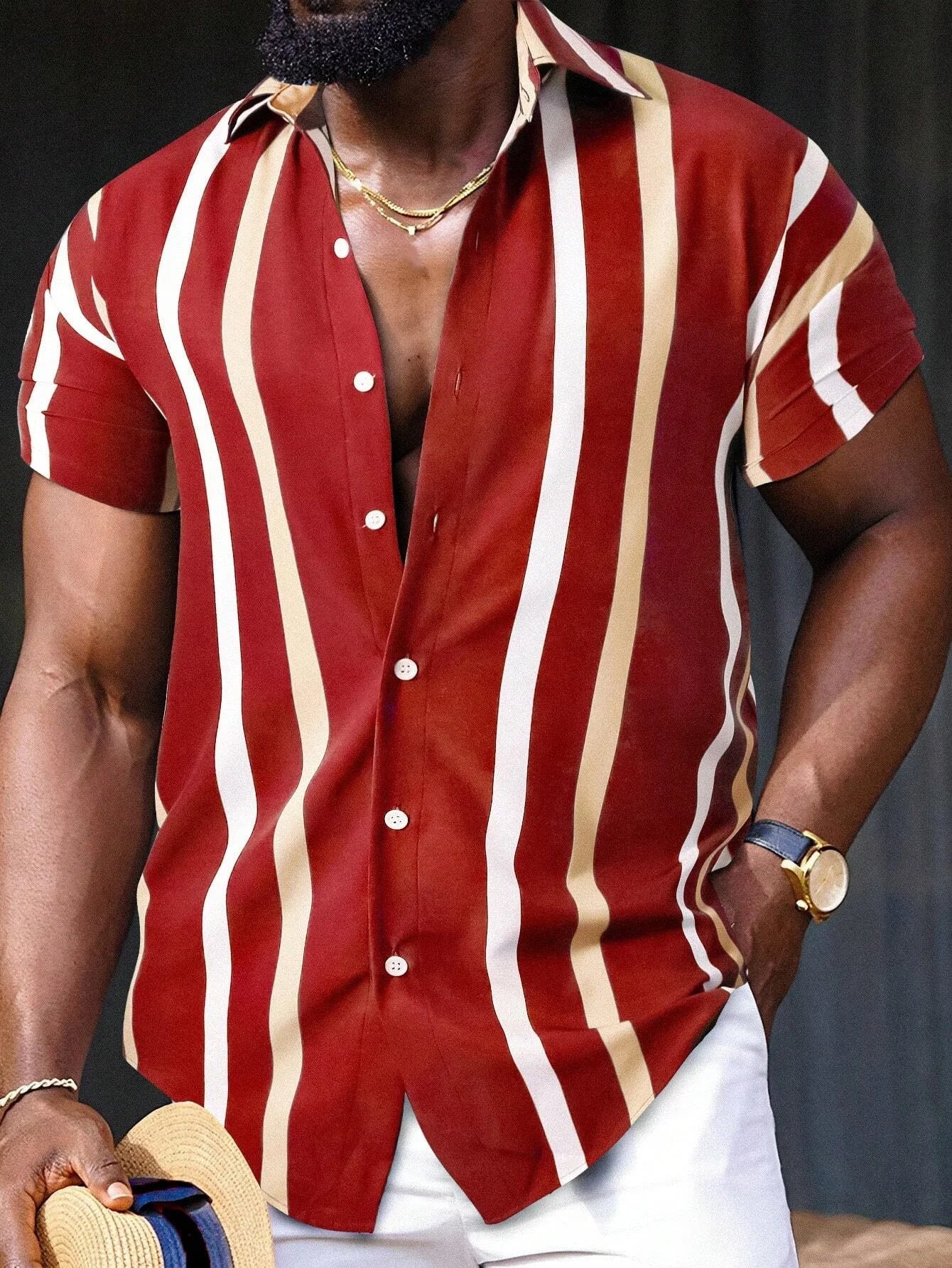 Jairo - Chemise rayée - Élégant - Hommes
