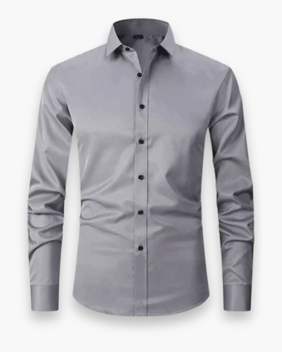 Chemise élégante ajustée homme | Tissu respirant
