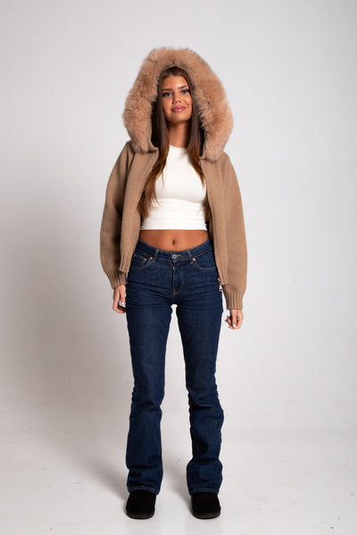 Sofia - Manteau En Fourrure Luxueux
