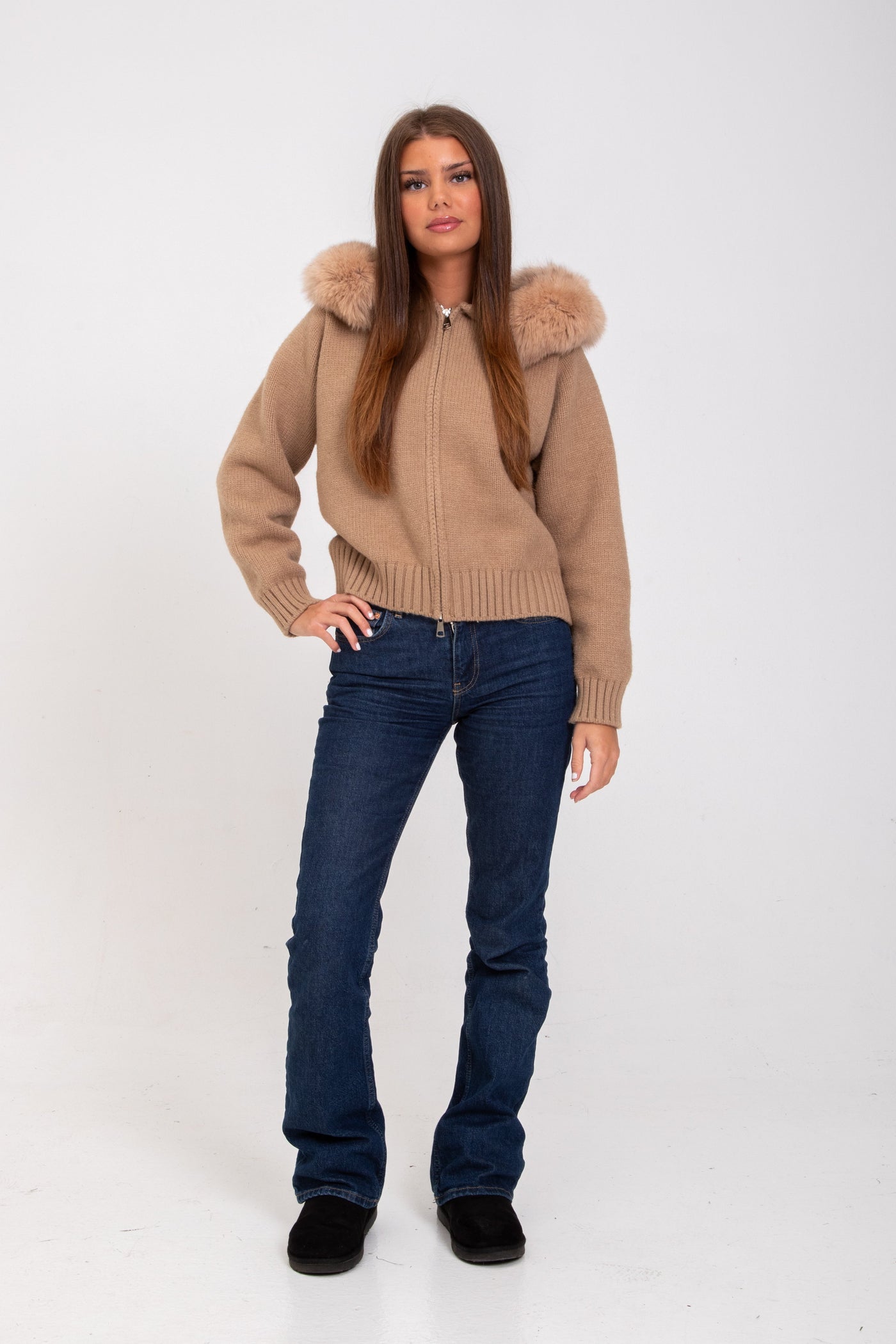 Sofia - Manteau En Fourrure Luxueux
