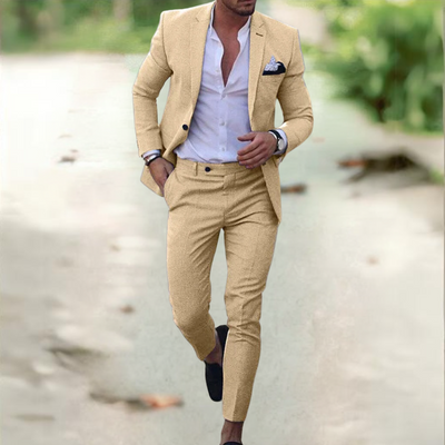Simone | Costume Élégant pour Homme (Veste + Pantalon)