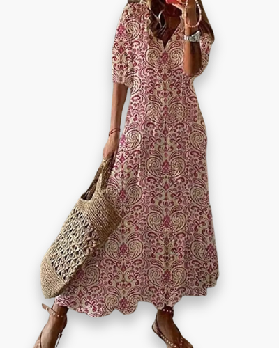 Robe longue bohème pour femme | Élégance d’été