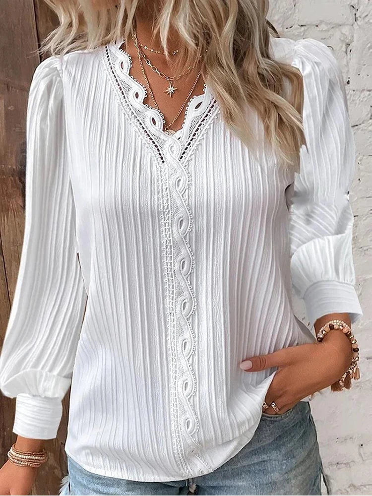 Gail | Blouse chic avec imprimé
