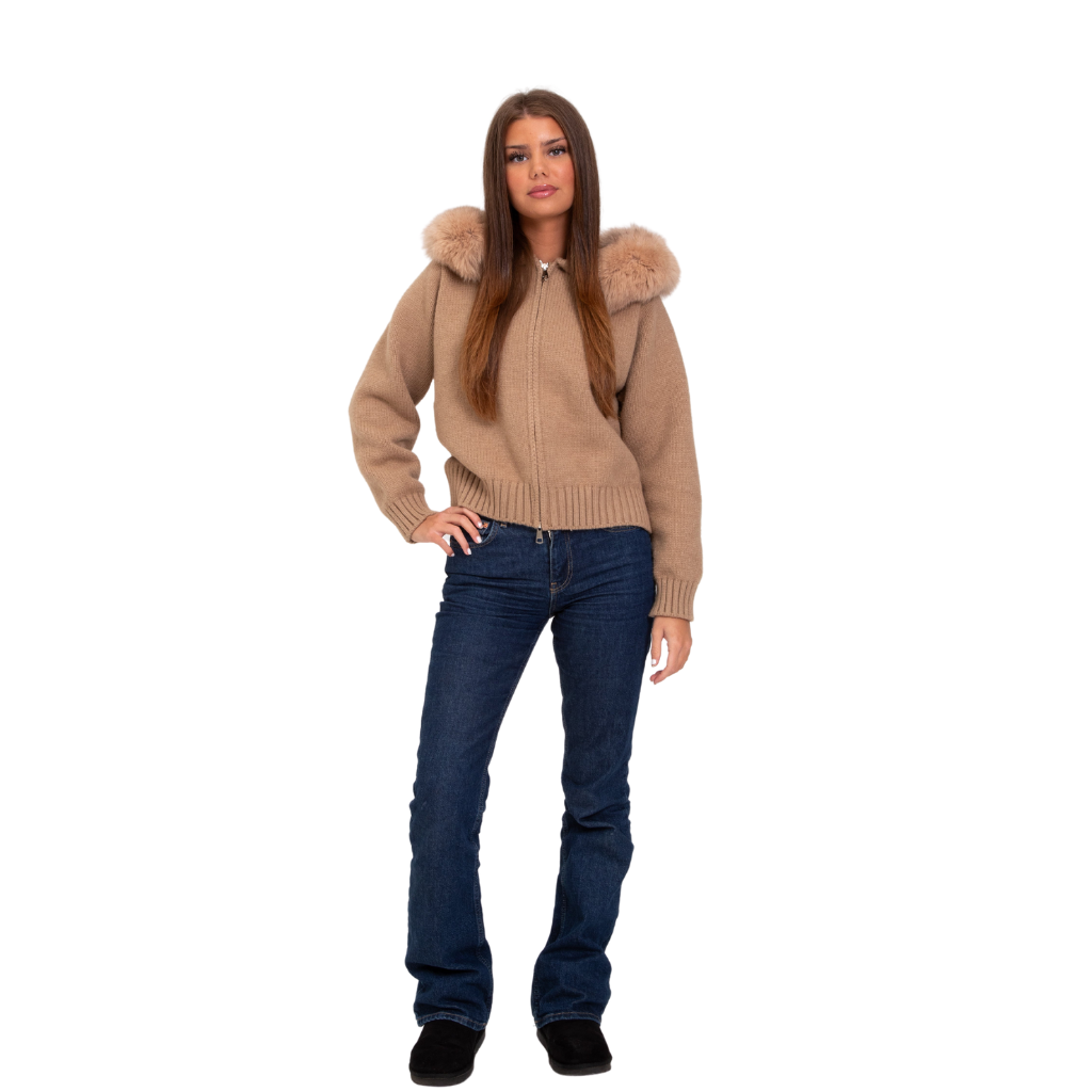 Sofia - Manteau En Fourrure Luxueux