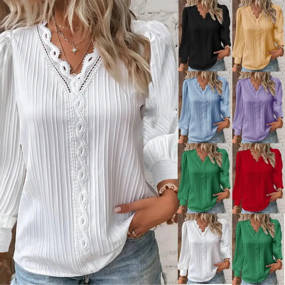 Gail | Blouse chic avec imprimé