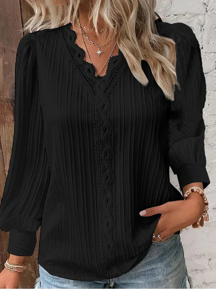 Gail | Blouse chic avec imprimé