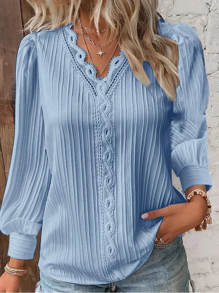 Gail | Blouse chic avec imprimé