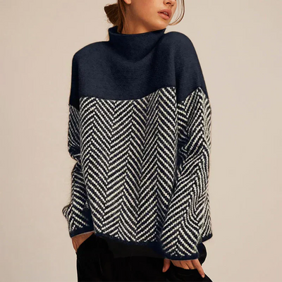 Chloé - Pull automne à col femme