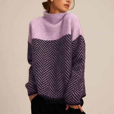 Chloé - Pull automne à col femme