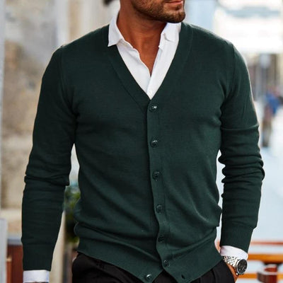 Louis - Cardigan automne homme élégant