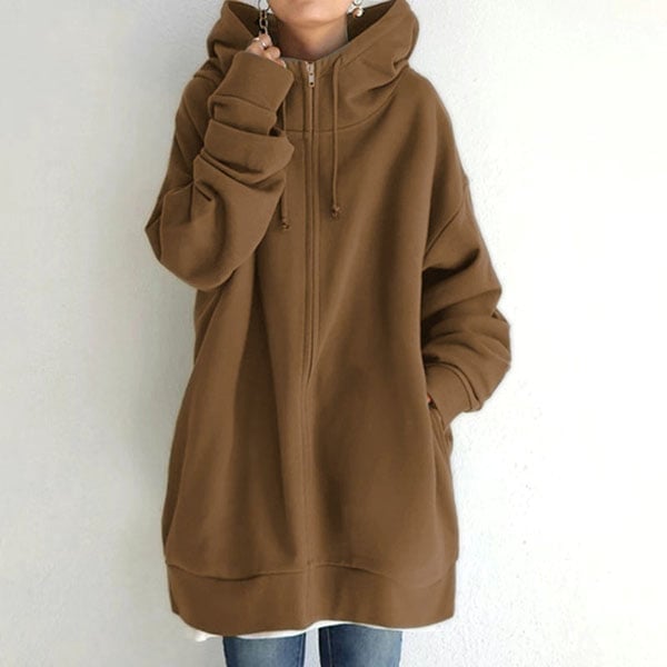 Manon - Cardigan automne à capuche femme