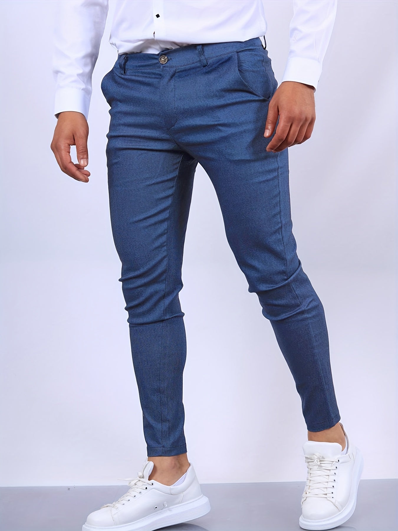 Hugo - Pantalon homme extensible élégant