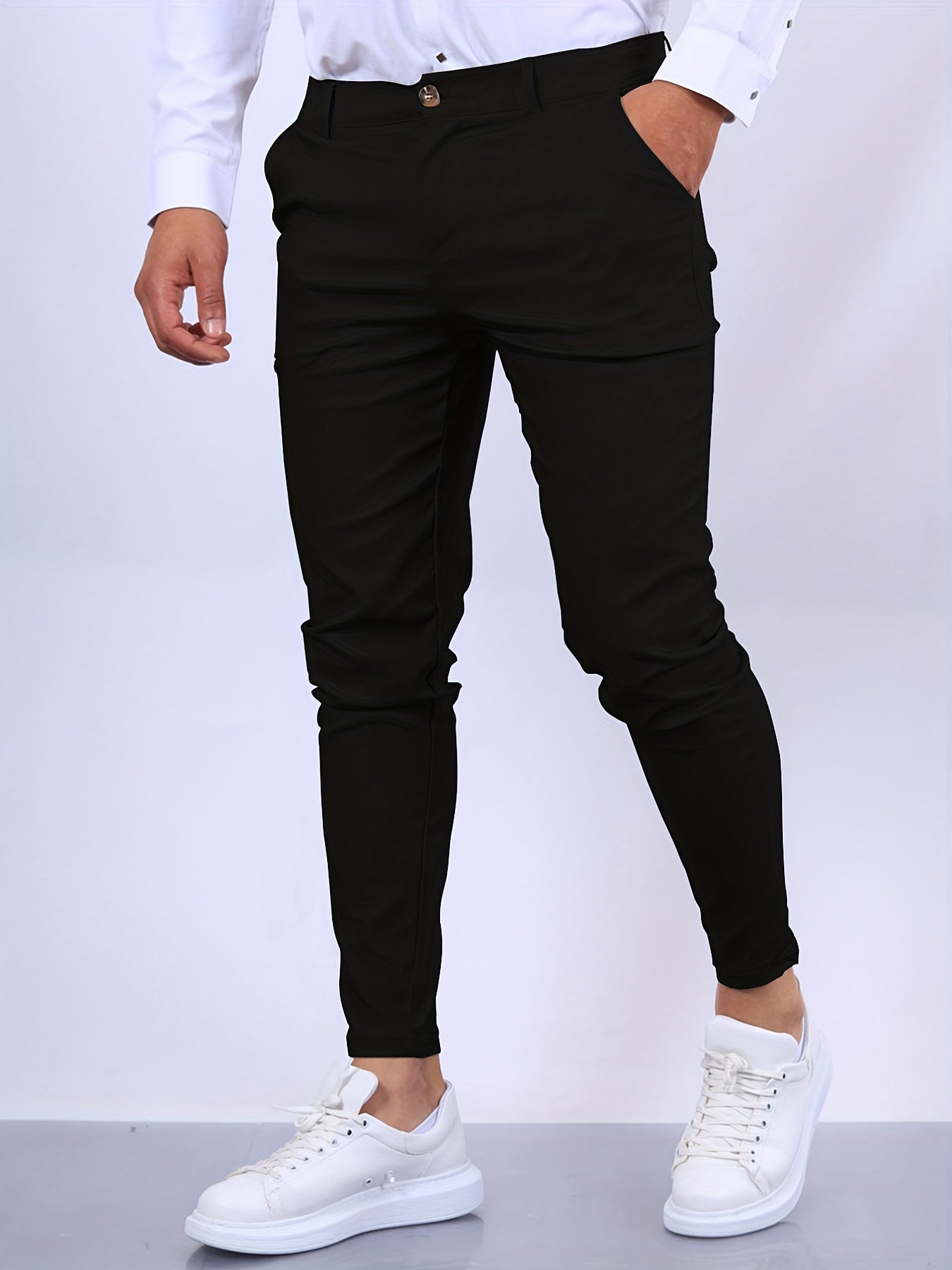 Hugo - Pantalon homme extensible élégant