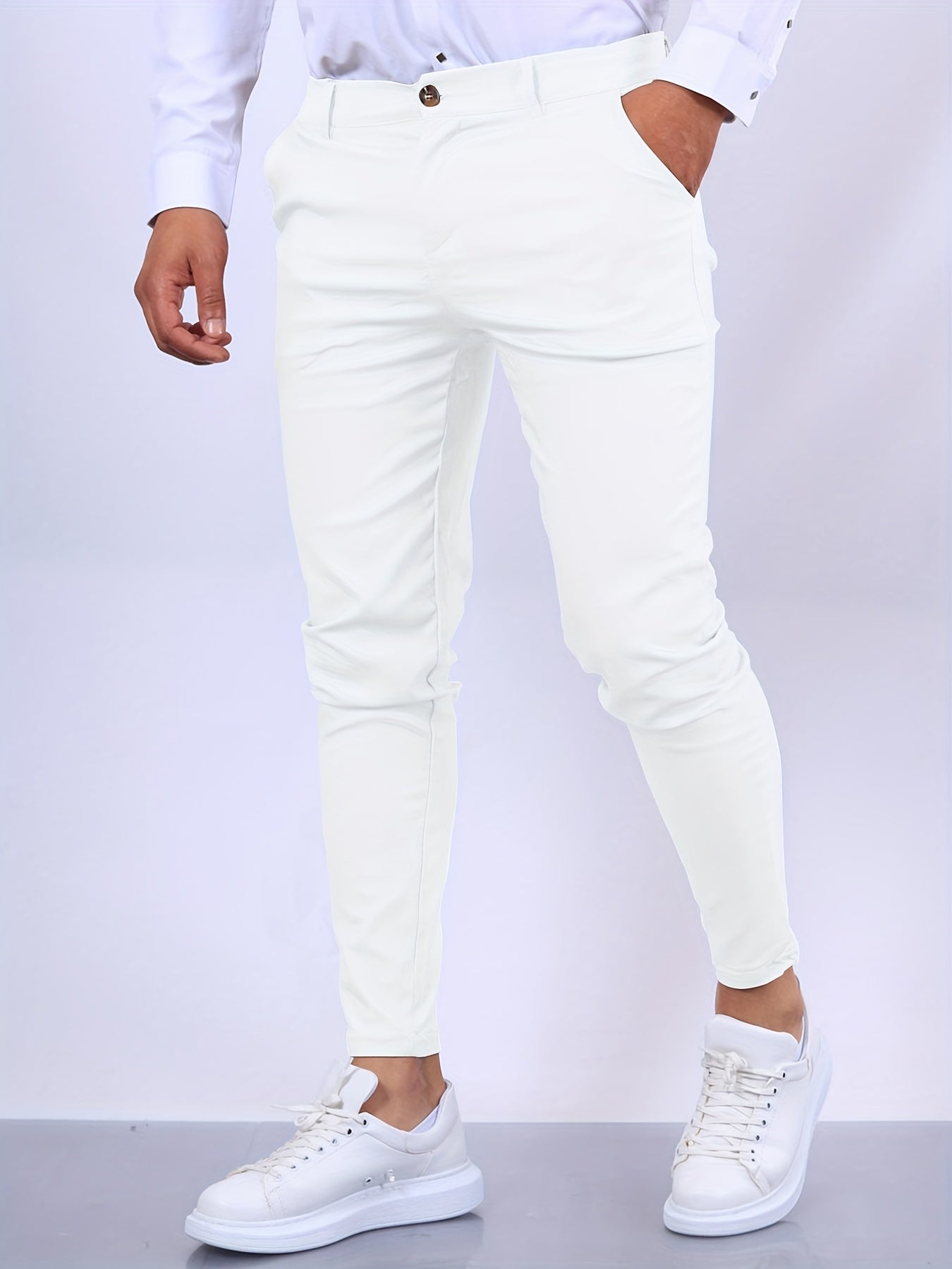 Hugo - Pantalon homme extensible élégant