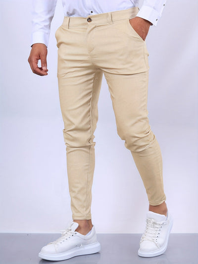 Hugo - Pantalon homme extensible élégant
