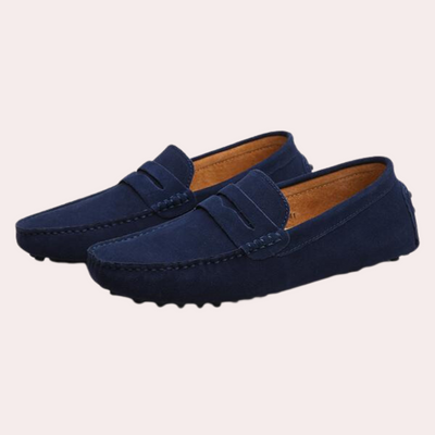 Mocassins en daim pour hommes - Confortable