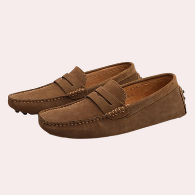 Mocassins en daim pour hommes - Confortable