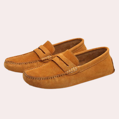 Mocassins en daim pour hommes - Confortable