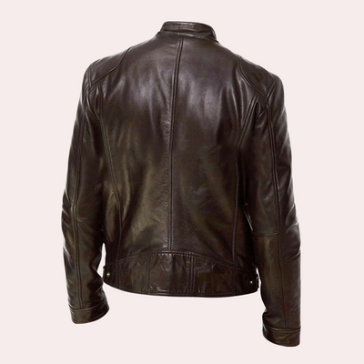 Michaël - Manteau Homme cuir