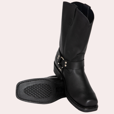 Bottes de cowboy pour hommes - Cuir - Confortable et respirant