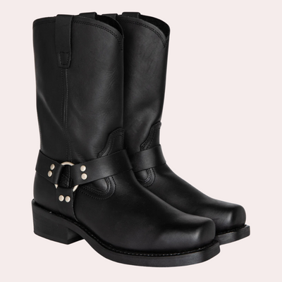 Bottes de cowboy pour hommes - Cuir - Confortable et respirant