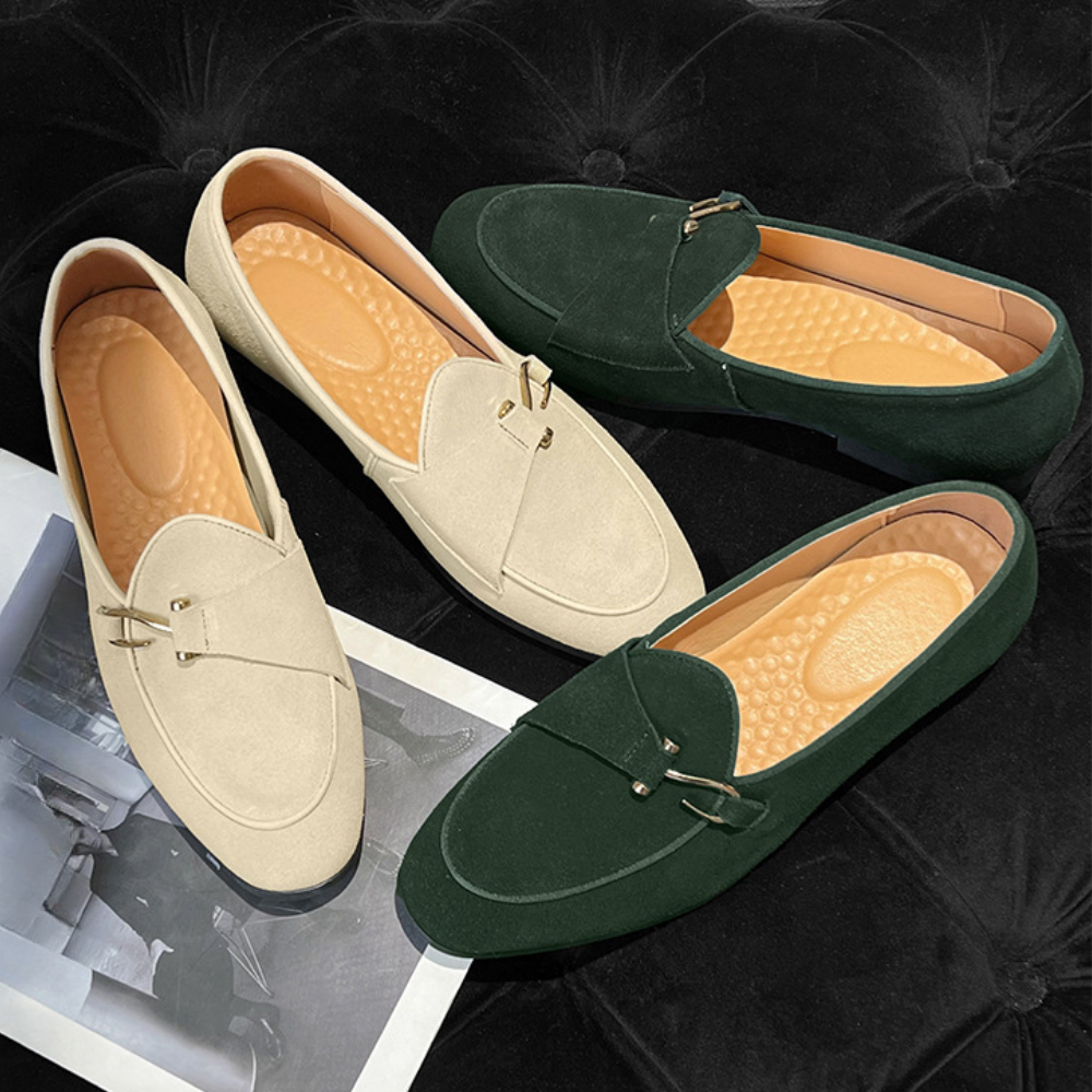 Mocassins pour hommes - Cuir bovin luxe - Légers et confortables